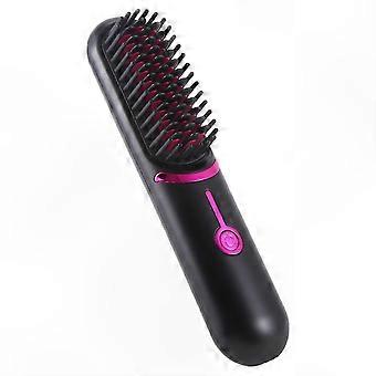 Kabellose Haarglättungsbürste mit kabelloser Heiztechnologie für einfaches Styling