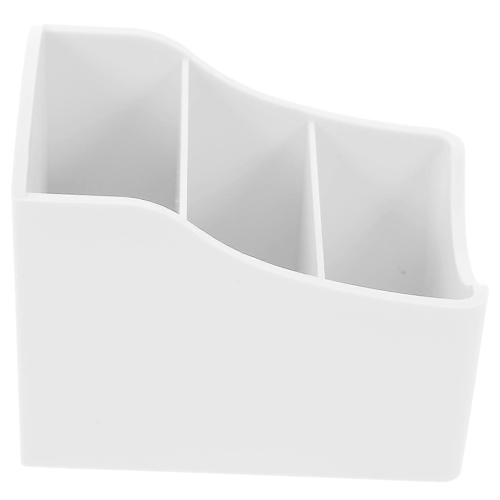 Organized Storage Tea Bag Holder With Multiple Compartments In White Color For Household Users And Kitchen Storage 4Pcs