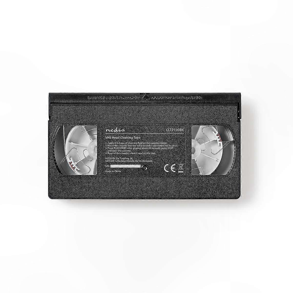 Cleaning Tape | 20 ml | VHS Heads | Black