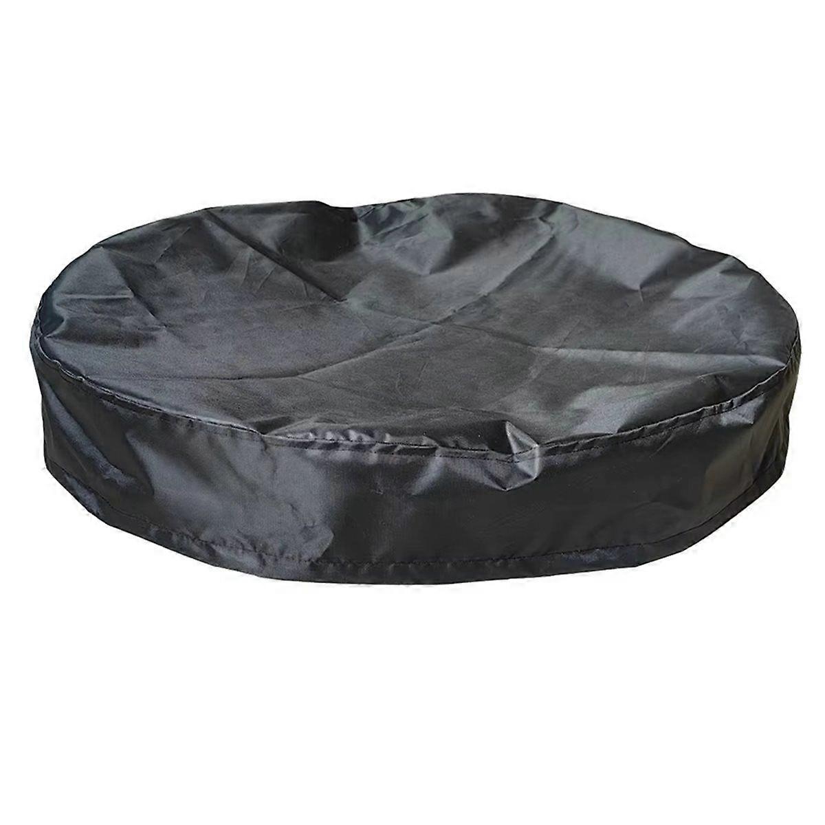 55 Gallon Drum Cover with Stretchable Drawstring Fit Most Water and Trash Can Waterproof Rain Cover