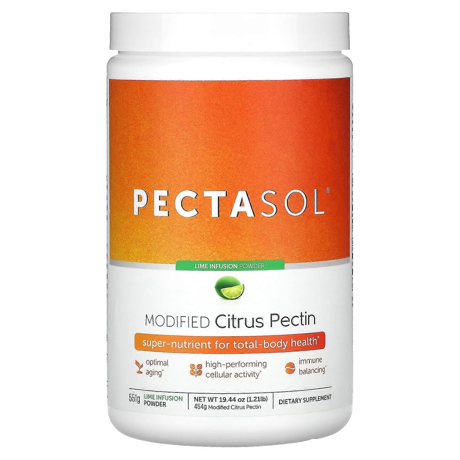 PectaSol, Modified Citrus Pectin, Lime Infusion, 19.44 oz (1.21 lb)