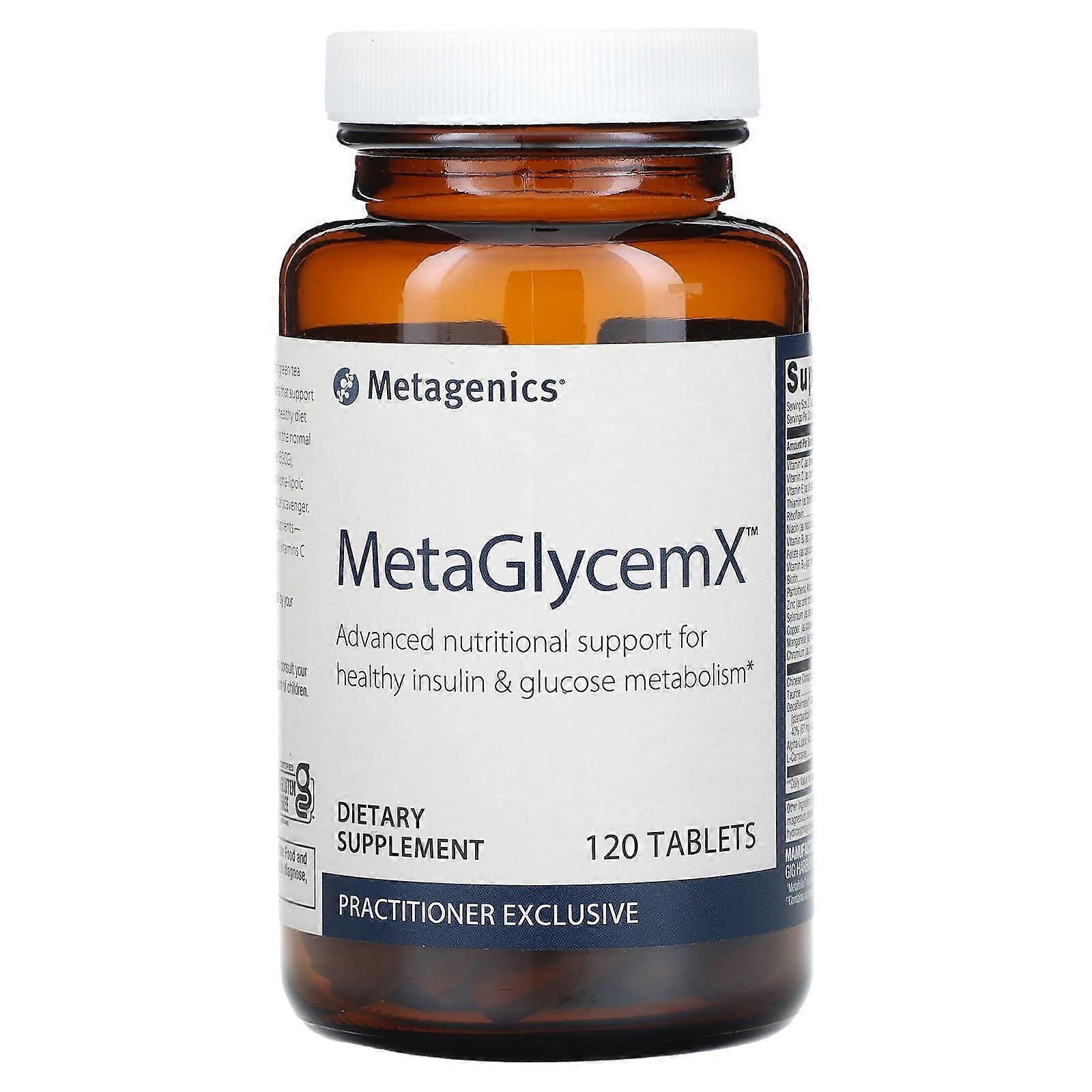 MetaGlycemX, 120 Tablets