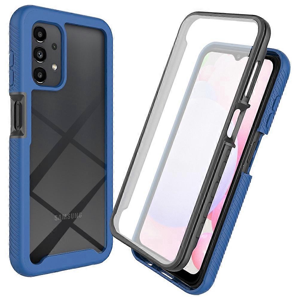 SH For Samsung Galaxy A23 5G (Global Version) 4G Phone Case 3 in 1 TPU + PC Phone Cover with PET Scr