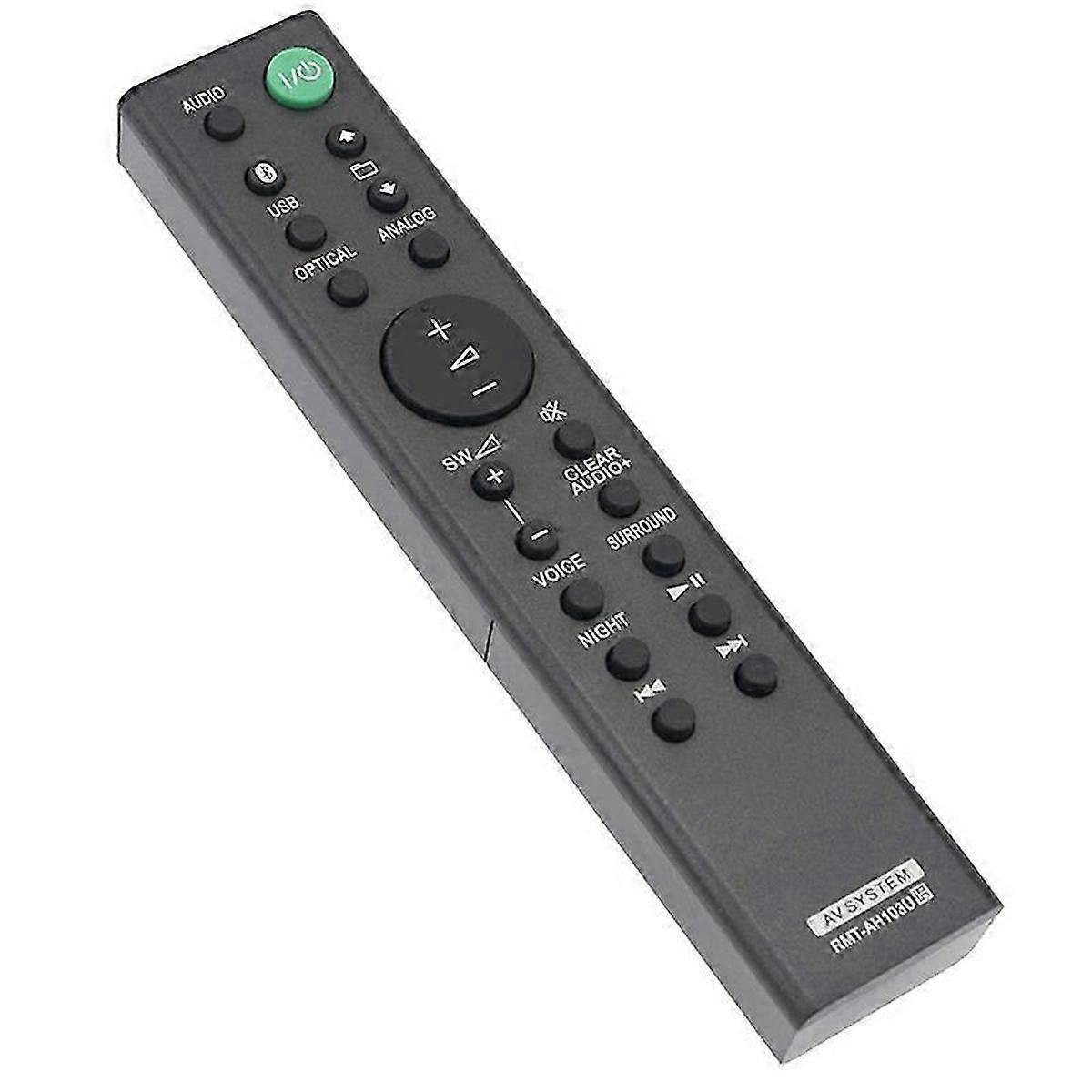 RMT-AH103U Replace Remote Control compatible with Sony Soundbar HT-CT80 SA-CT80 HTCT80 SACT80
