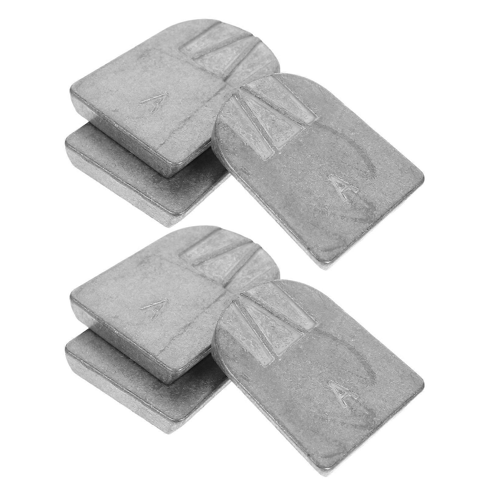 6pcs Rear View Mirror Mount: Aluminum Rearview Mirror Bracket Assortment Base Mount for Car Accessories - Rear Cam Support Holder