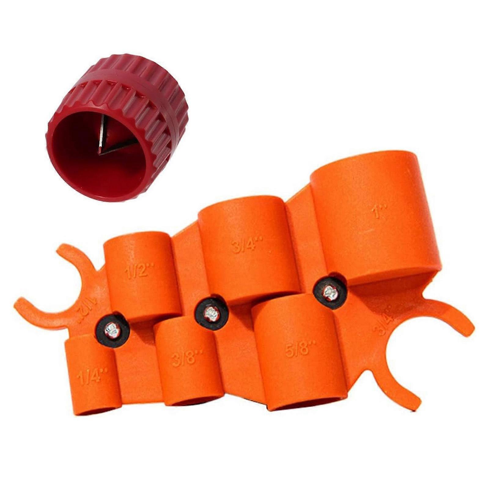 Pipe Deburring and Depth Measurement Set Pipe Deburring Tool for Enhancing Efficiency in Industrial and Home Use Multicolor