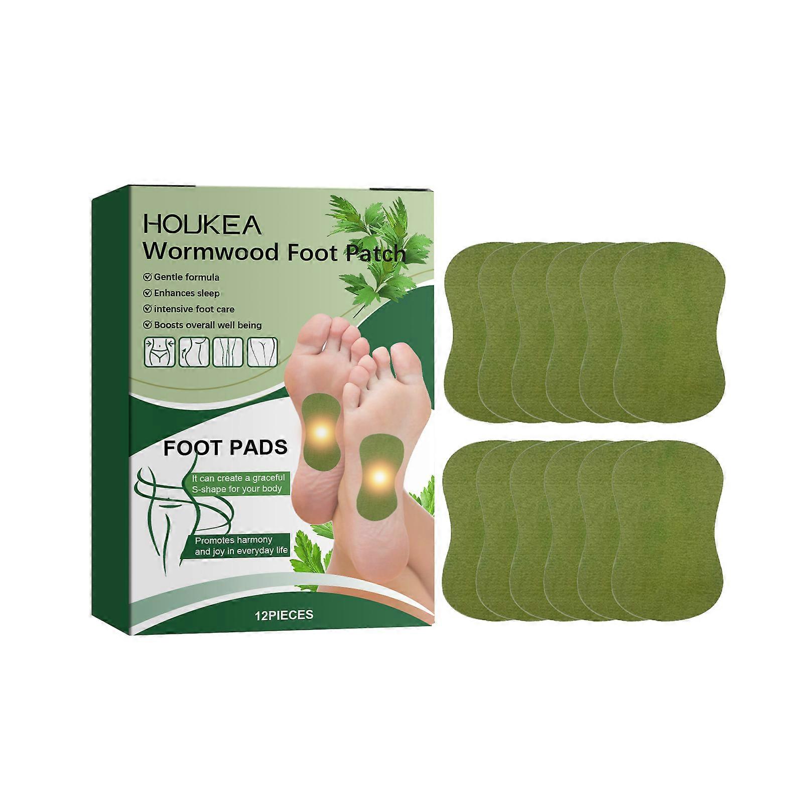 Argy Wormwood Foot Patch Contains Mint Leaf, Vitamin E (Tocopherol)