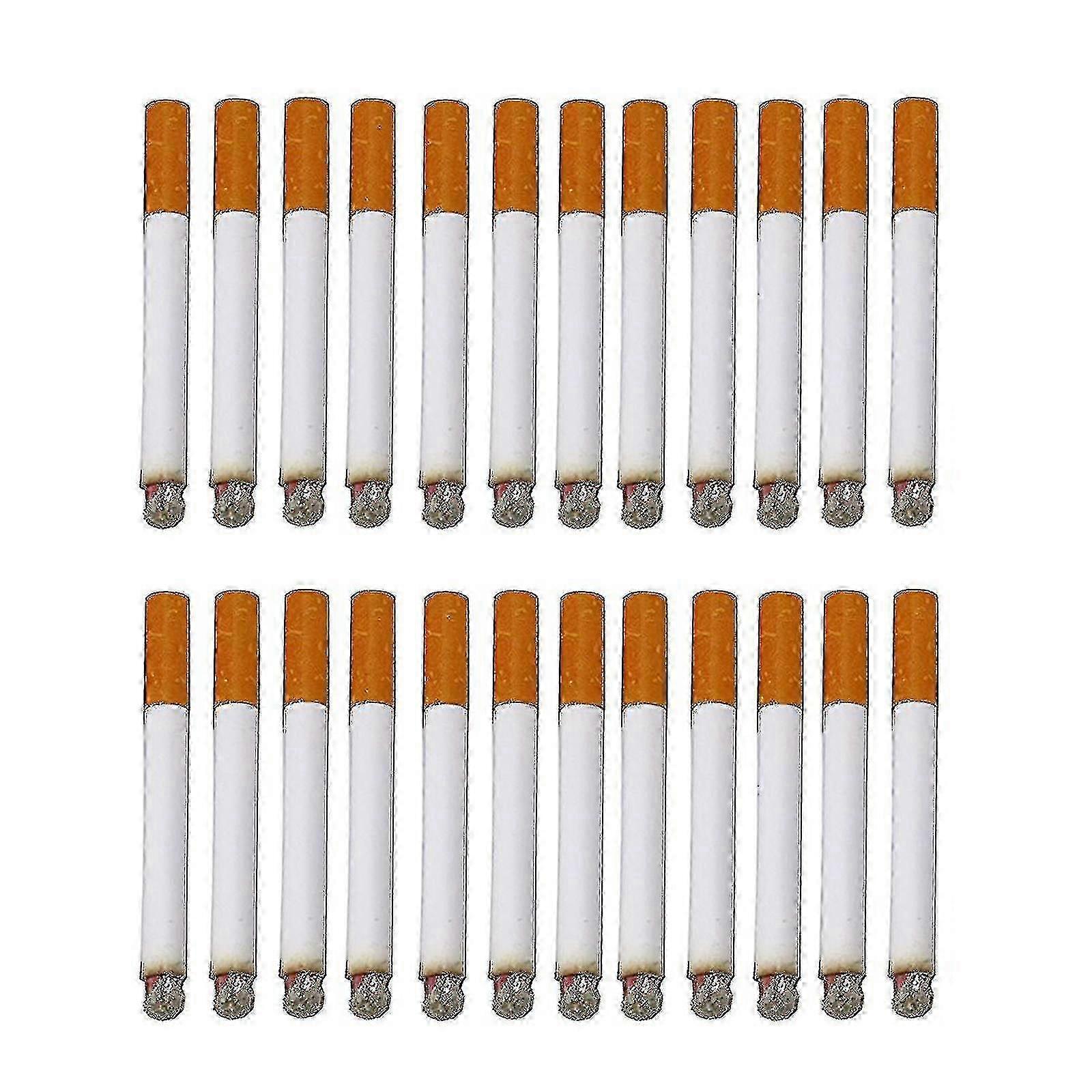 60pcs ψεύτικα τσιγάρα για μαγικά κόλπα φάρσας αστείων με στηρίγματα καινοτομίας επίδρασης καπνού