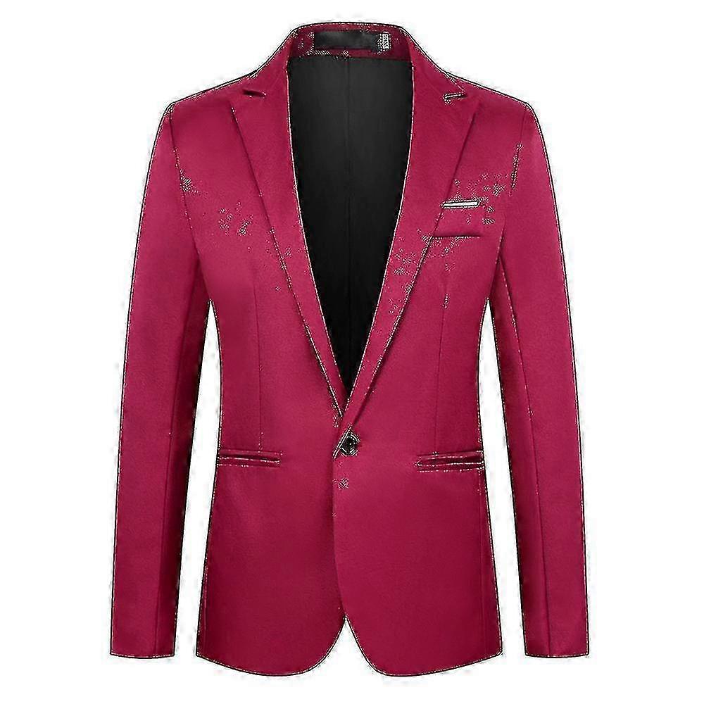 2023 New Fit Evening One Button Tuxedo f26