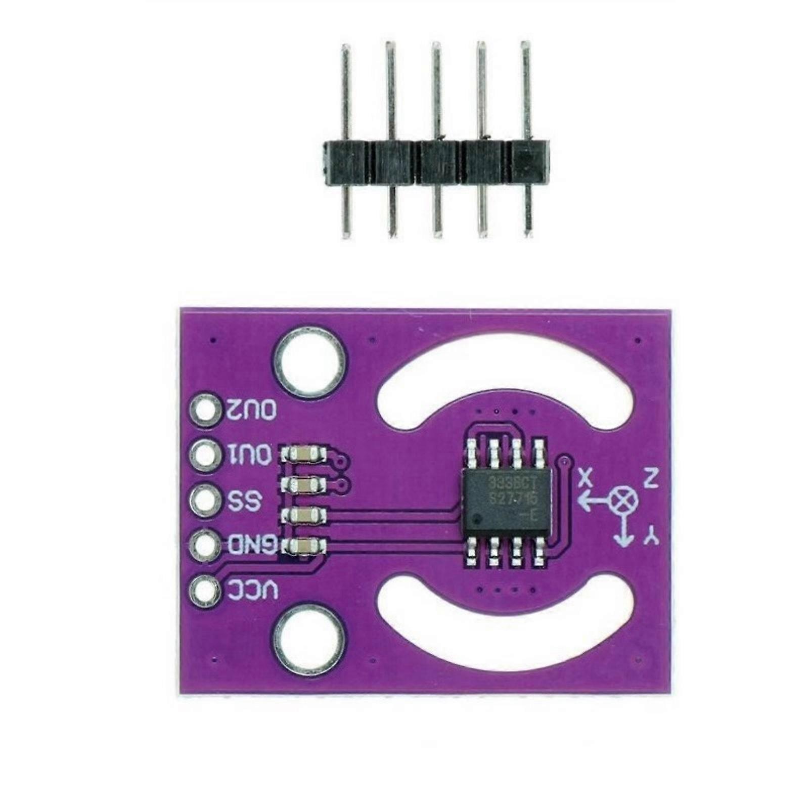 Digital 3D Linear Position Sensory Handle 3D Joystick Position Sensory Module MLX90333 Position Detector Module Multicolor