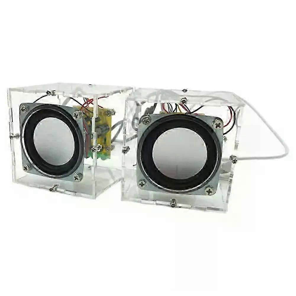 DIY Bluetooth-compatible Speaker Kit Electronics DIY Mini Speakers DIY Electronic Kit Component hwySH