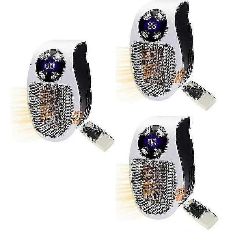 Plug-in Heater, Experiments Heater Pro X, Ceramic Fan Heater, Small Electric Heater With Remote Cont