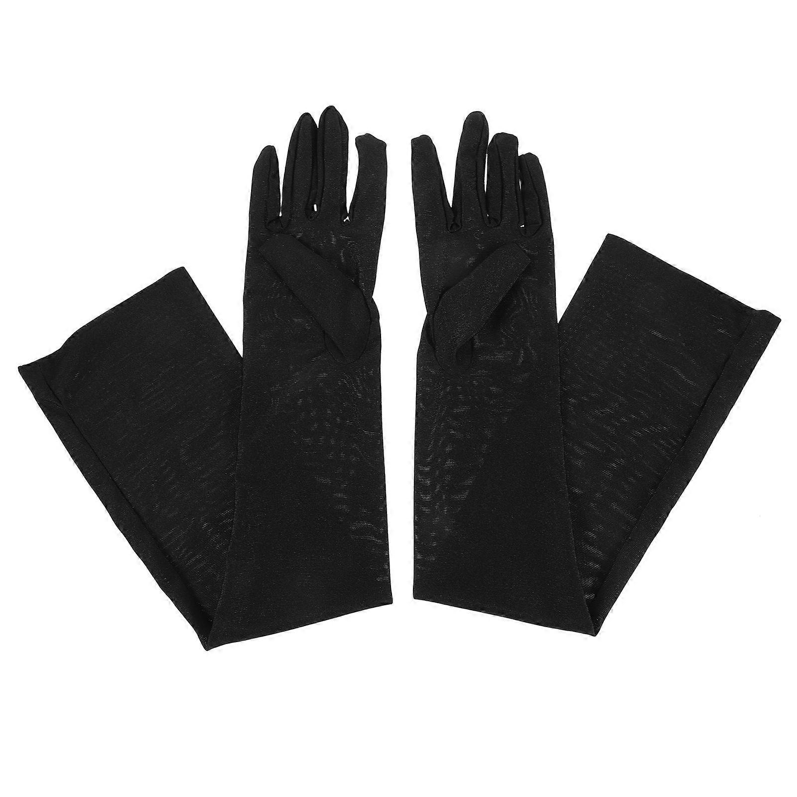 Wedding Gloves Long Elbow Bridal Gloves for Hand Dressing Pair