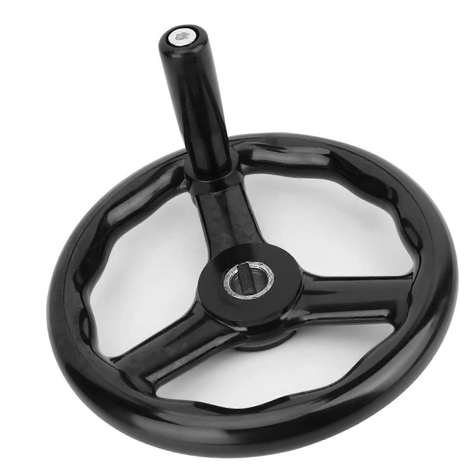 3 Rut Manual Machine Tool Hand Wheel With Not Slip And Permanent Polyamide Building For Precise Adjustments Multicolor