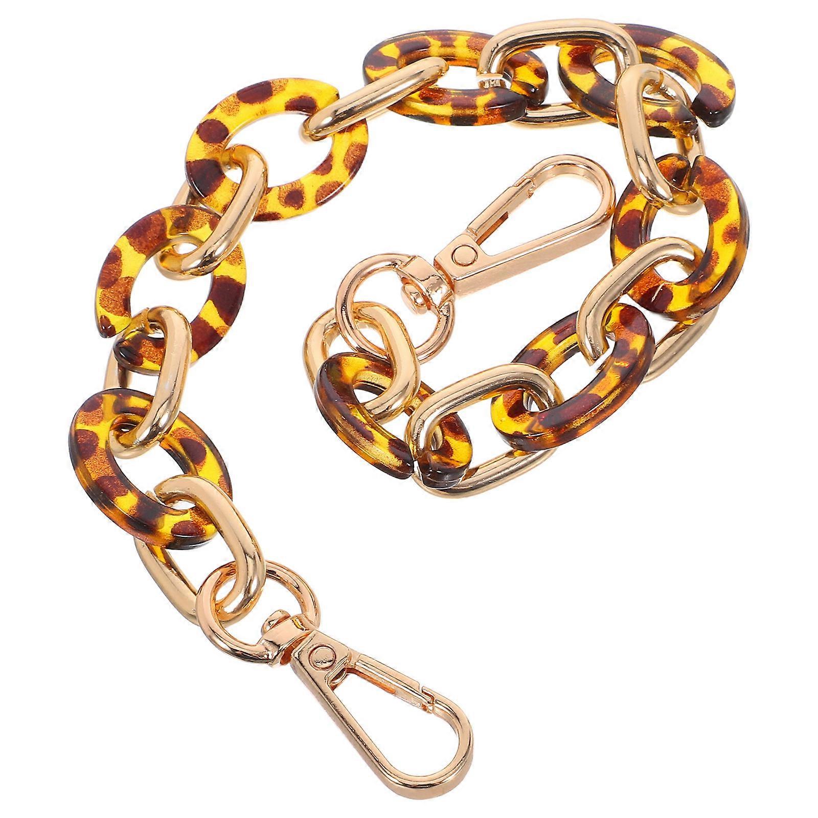 Purse Strap Replacement Zinc Alloy Bag Chain Strap Modern Style For Evening Outing 1Pack