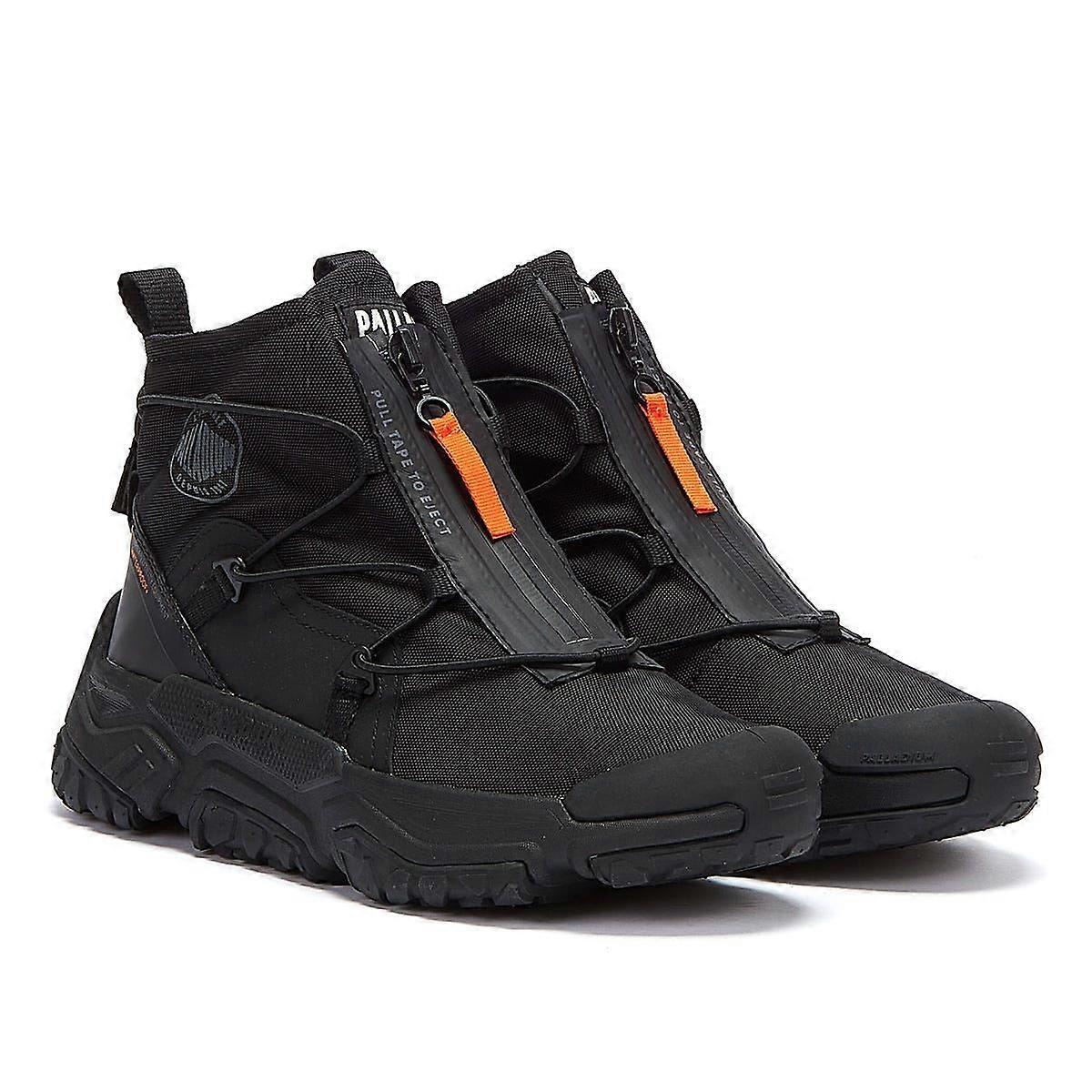 Palladium Off-Grid Hi Zip WP+ Mens Black Boots