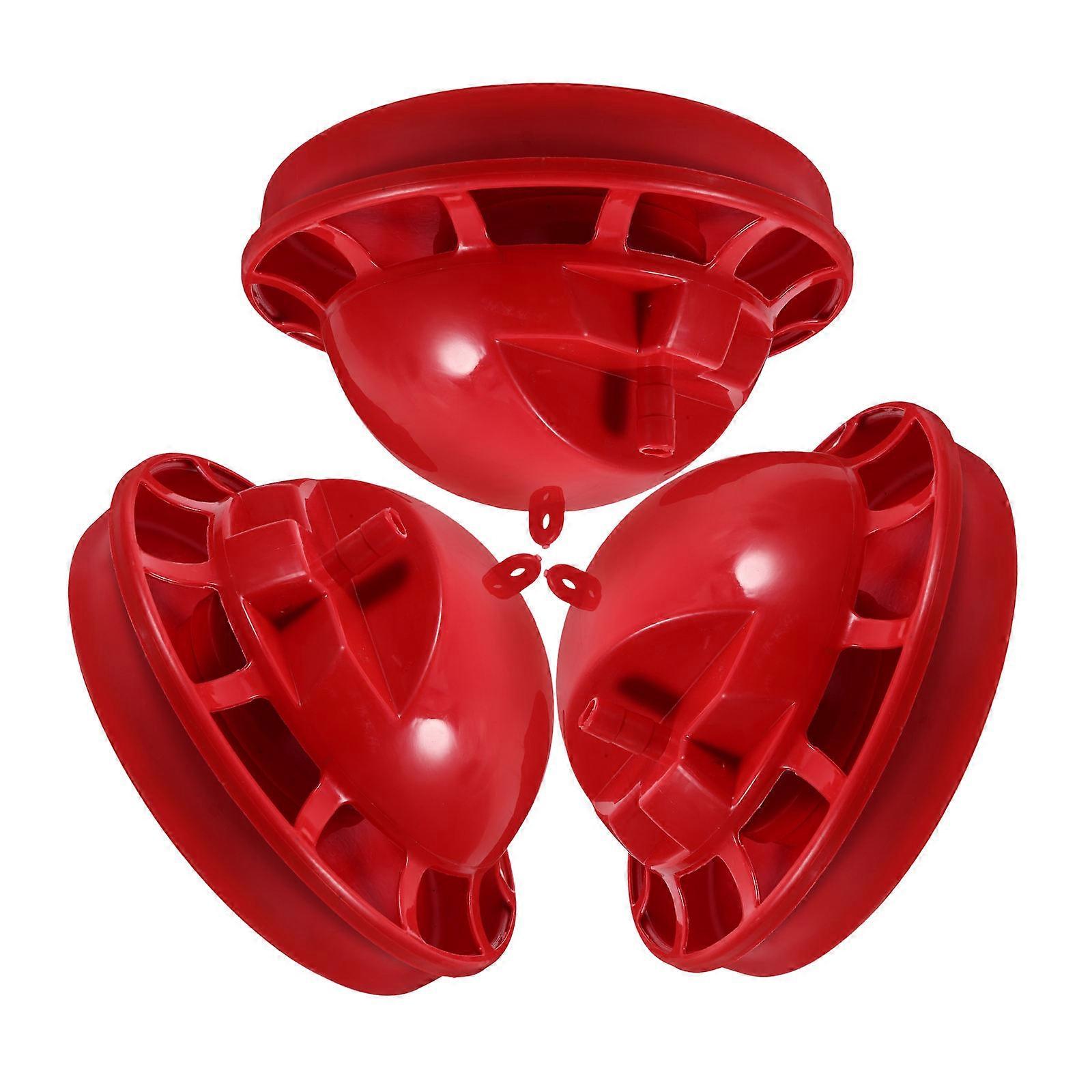 Chicken Drinking Cups Bowl Automatic Refill Poultry Waterer 6Pcs