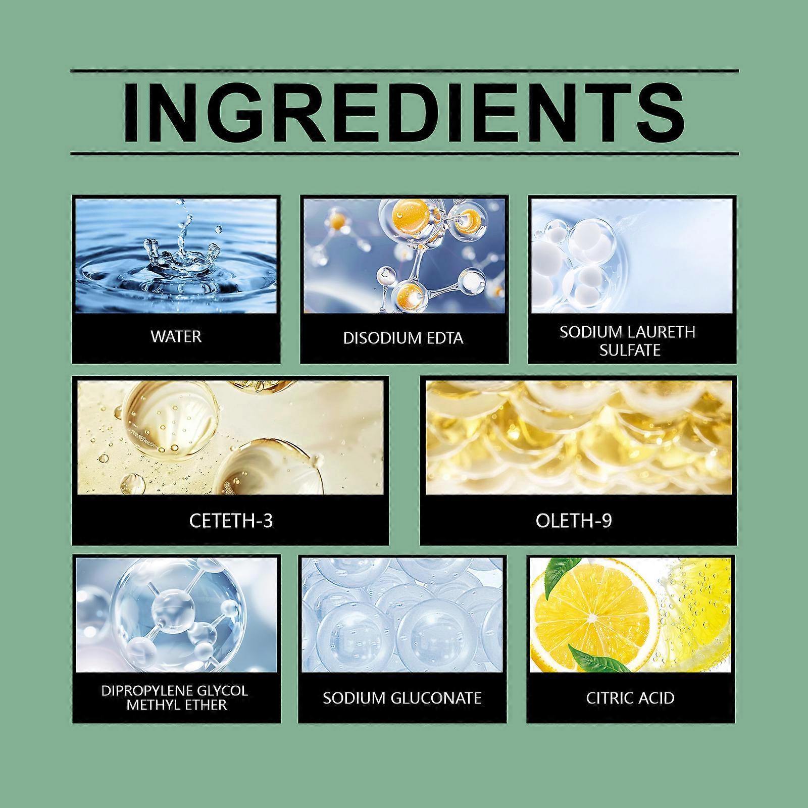 Jue Fish Multi-Functional Bathroom Cleaner, Household Multi-Purpose Spray Cleaner For Removing Grease And Scale