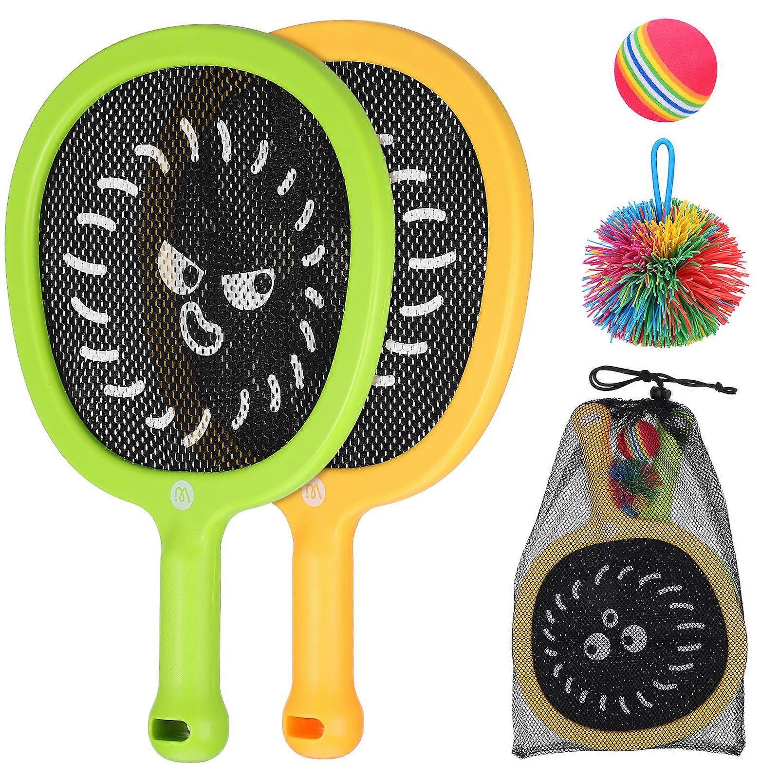 Kids Tennis Racket Toy Racket for Playing 3Sets Toddler Toy Game