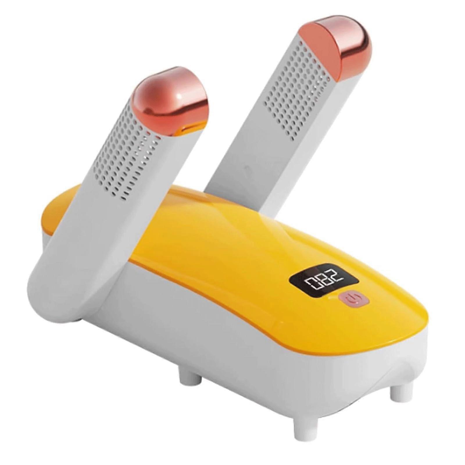 Electric Shoe Dryer with Telescopic Rack and 120min Timer for Boots, Heels, Sneakers, Home Use