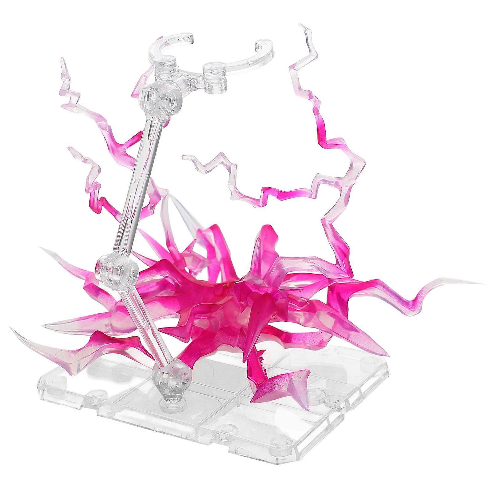 4Sets Plastic Doll Stand for Action Figure Display with Stable Support