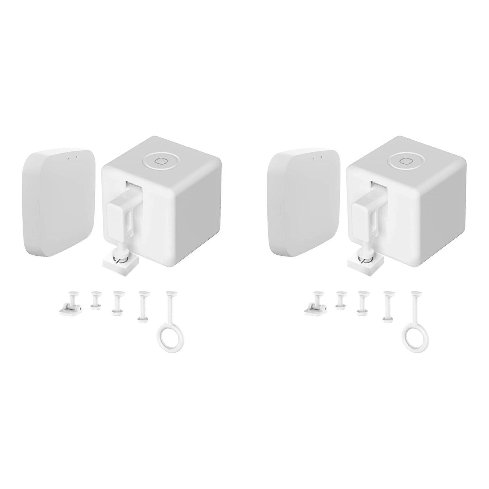 2X Fingerbot Button Pushers & Tuya Bluetooth Hub & Accessory Kit, Upgrade with Touch Control, Work with Smart Life App