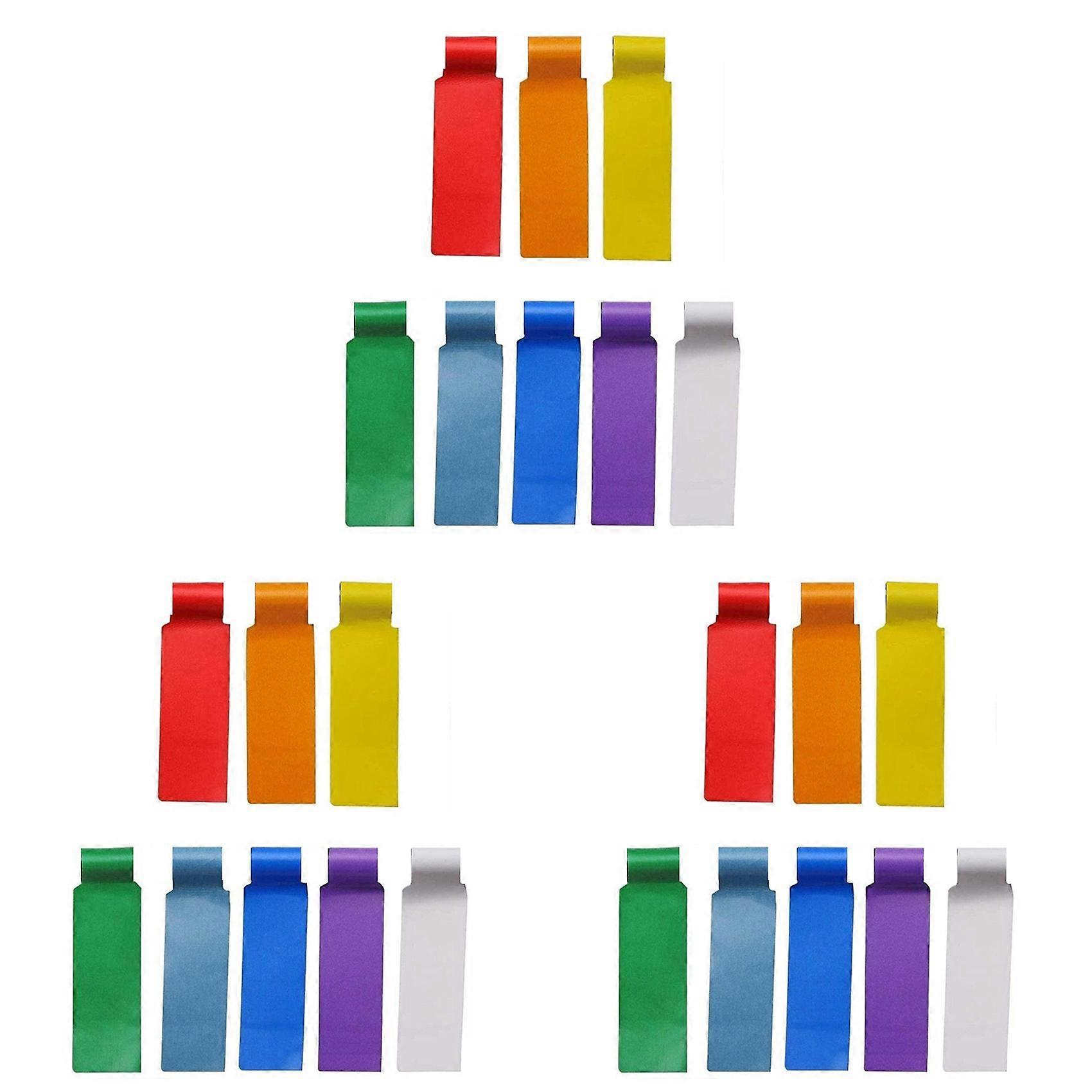 1440Pcs Cable Labels Colorful Waterproof Cord Labels Stickers Tear Resistant Flexible Works Cord Identification Labels