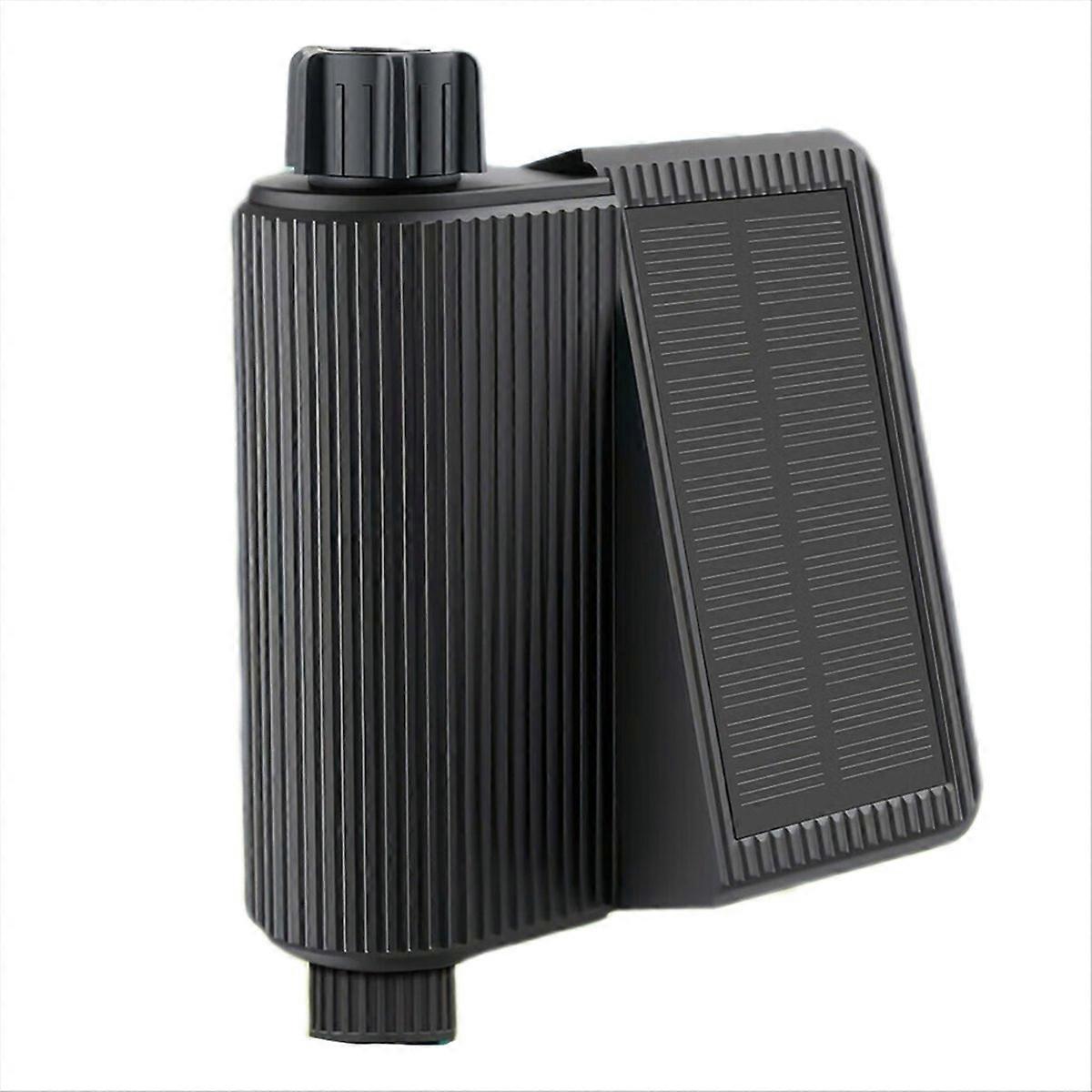 Smart Water Timer Solar Powered WiFi Sprinkler Timer with Brass Inlet Automatic Irrigation Controller No Hub Required