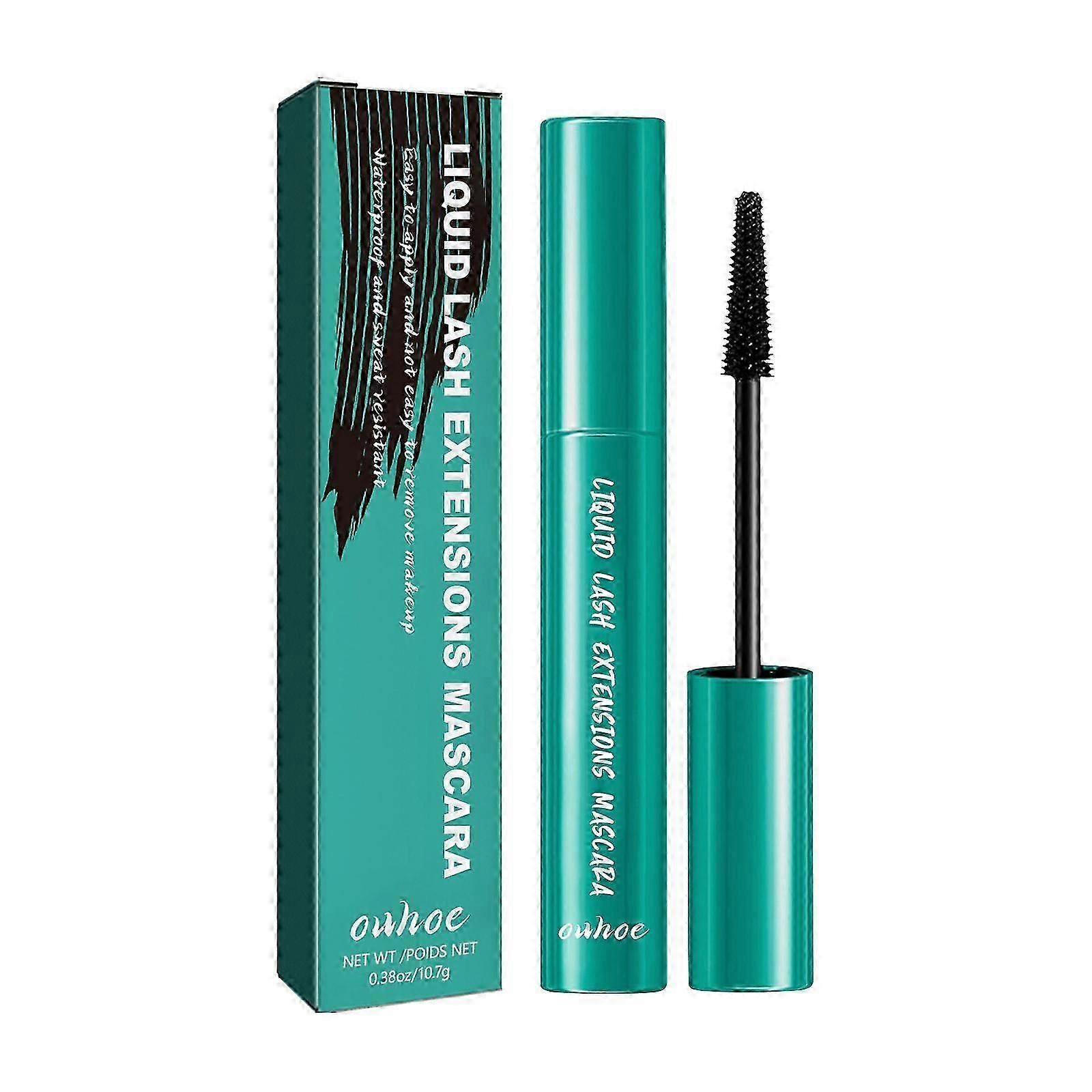 Waterproof Curling Mascara - Long-Lasting, Natural Formula, Voluminous & Smudge-Proof