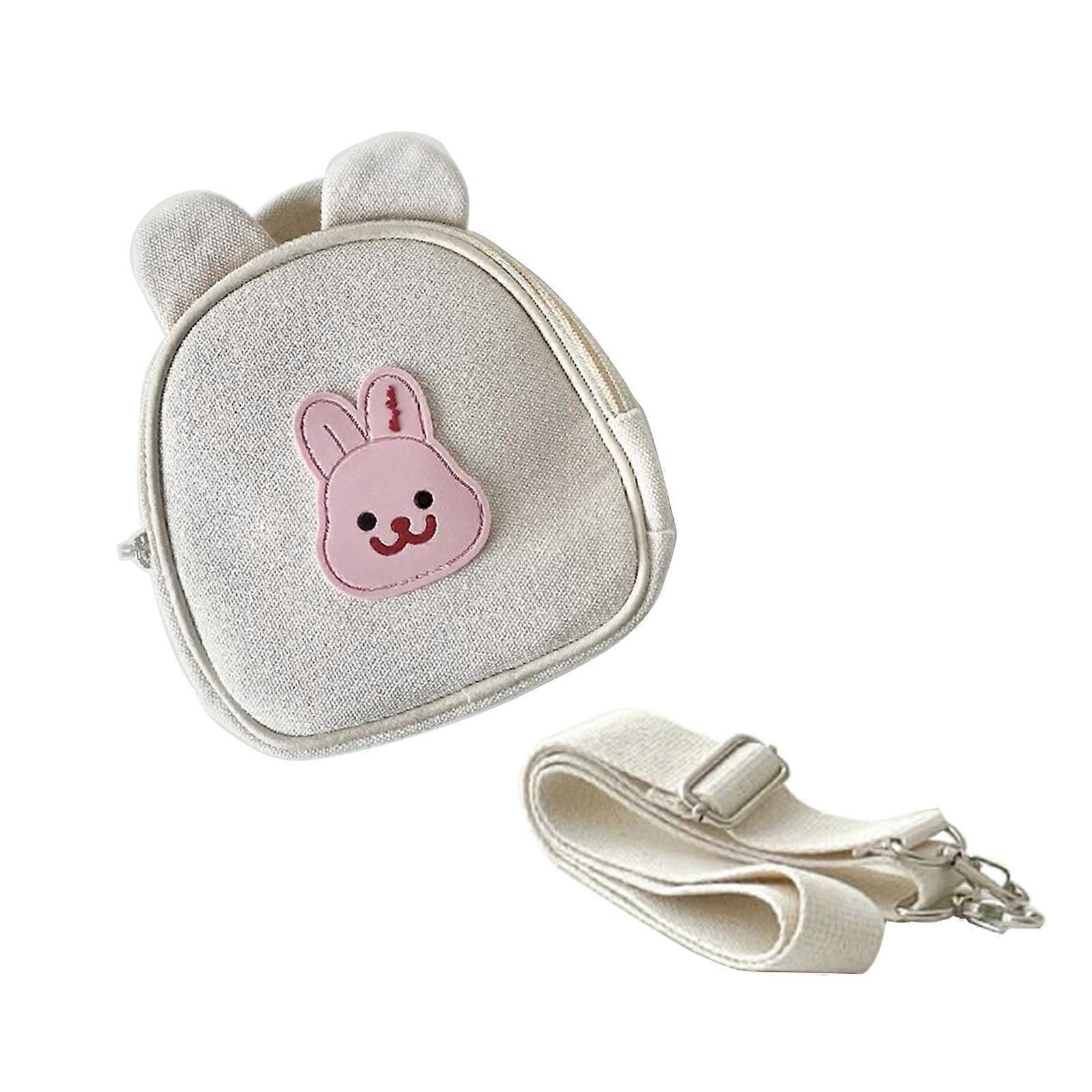 Multi functional Stroller Storage Bag Spacious Bear Rabbit Stroller Organizers Versatile Stroller Bag for Busy Parents Multicolor