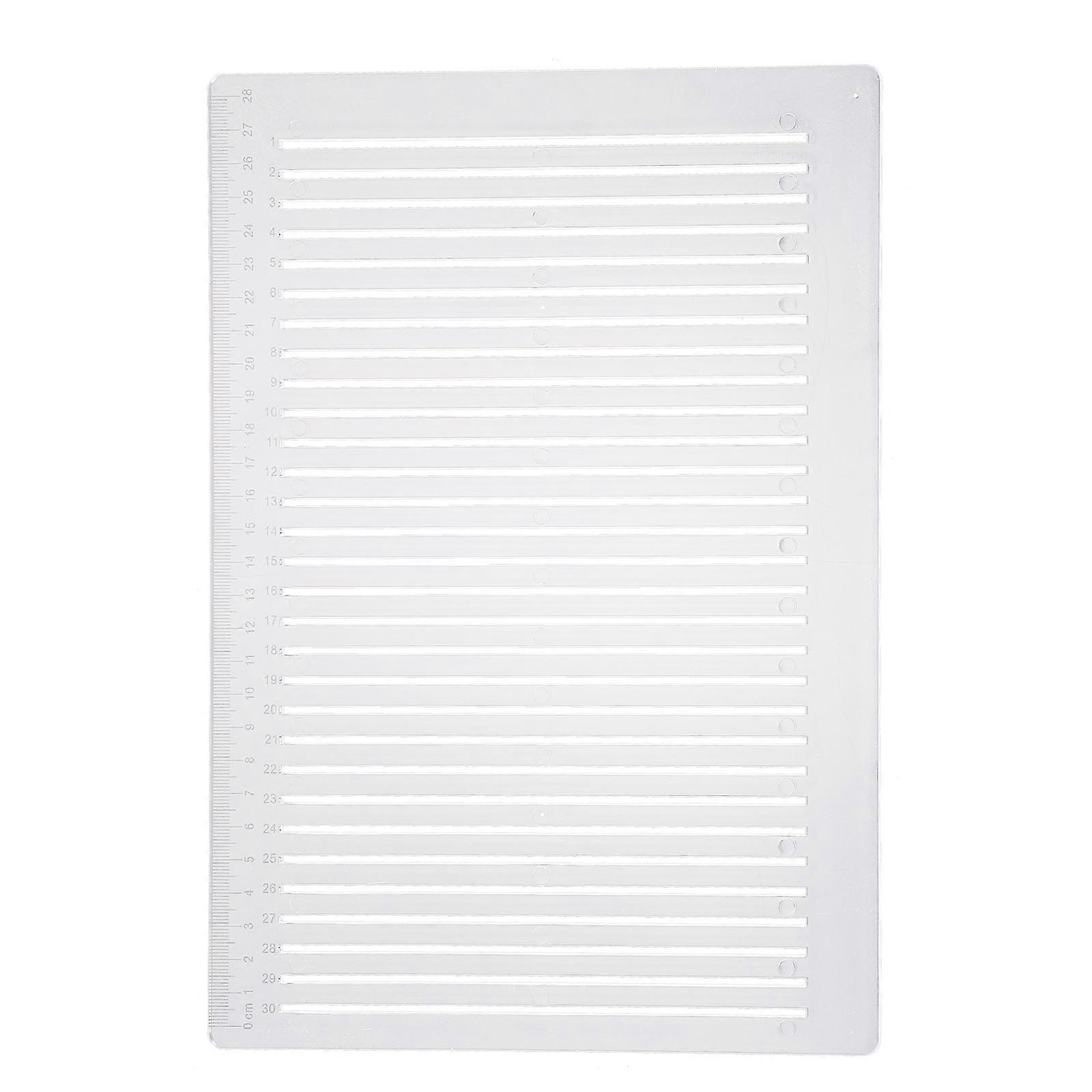 Practical Drawing Line Ruler Creative Examination Answer Ruler Plastic Ruler