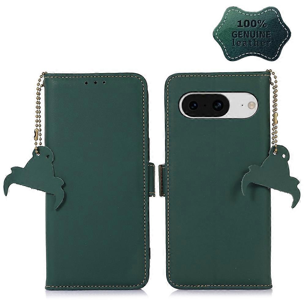 For Google Pixel 8 Leather Magnetic RFID Leather Phone Case