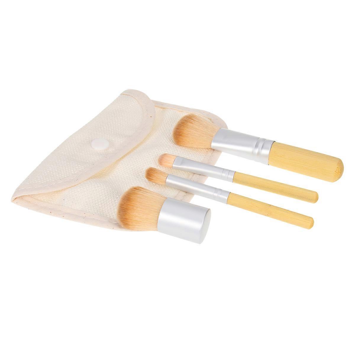Makeup Brush for Woman Bamboo Handle for Makeup Use 8Pcs Kit