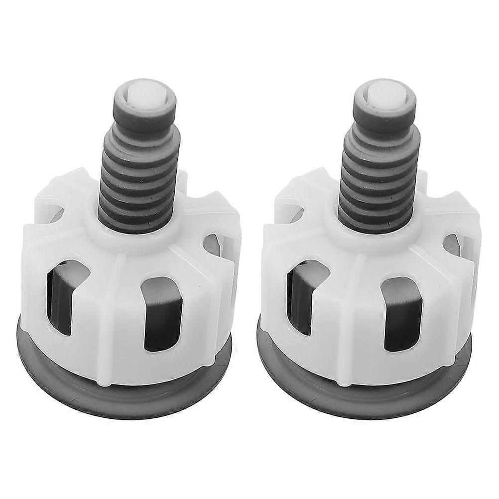 Smart Toilet Button Adjustable Dual Flush Toilet Push Button Replacement 2Pcs