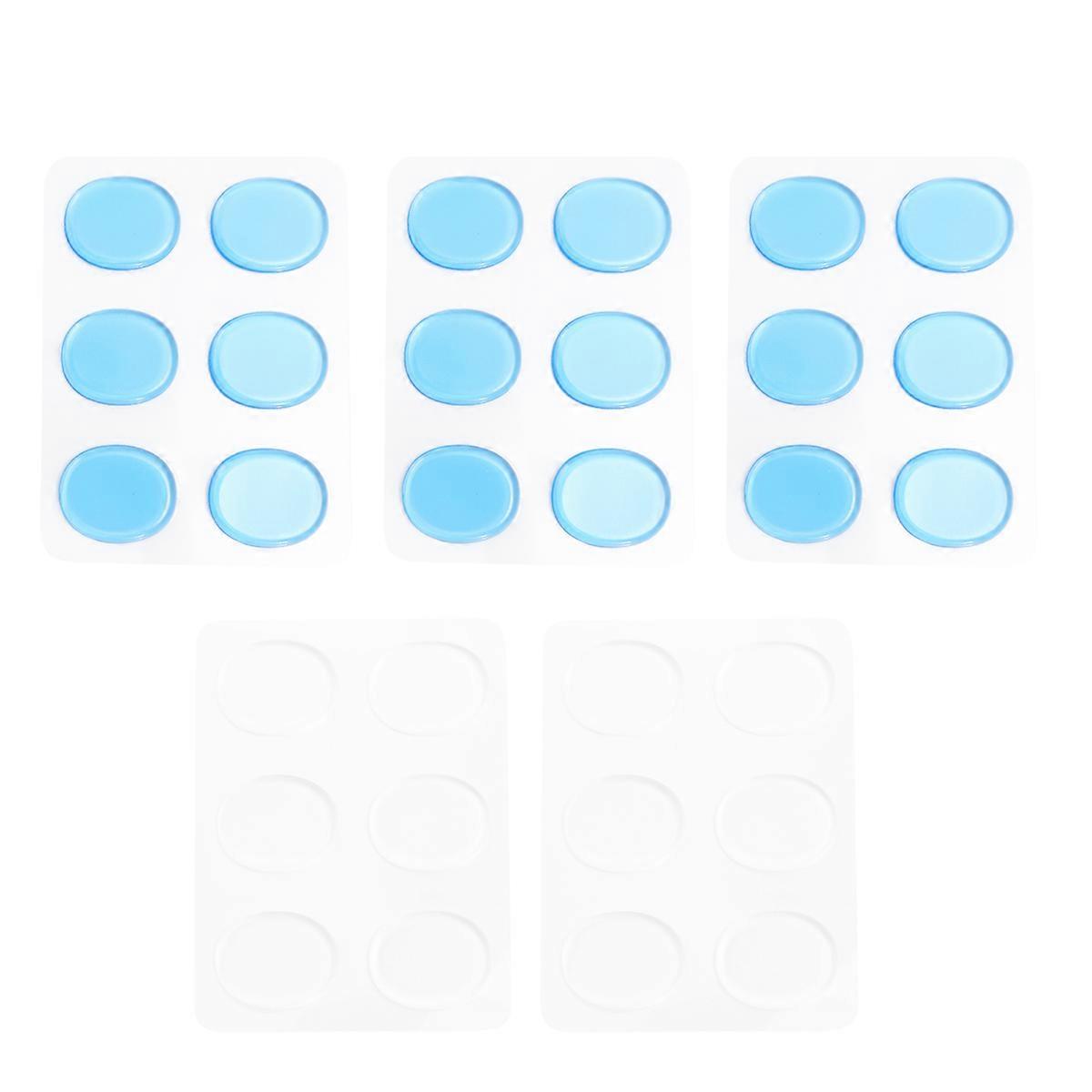 Drum Pads Silicone Drum Dampeners for Noise Control 90Pcs Random Color