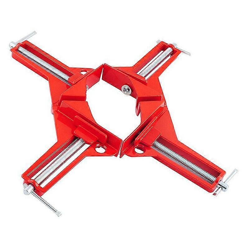 2-Piece Angle Clamp, Right Angle Clamp, Multifunctional Angle Clamp, 90 Degree Right Angle Frame Clamp, Adjustable Angle Clamp for Frames, Woodwork, D