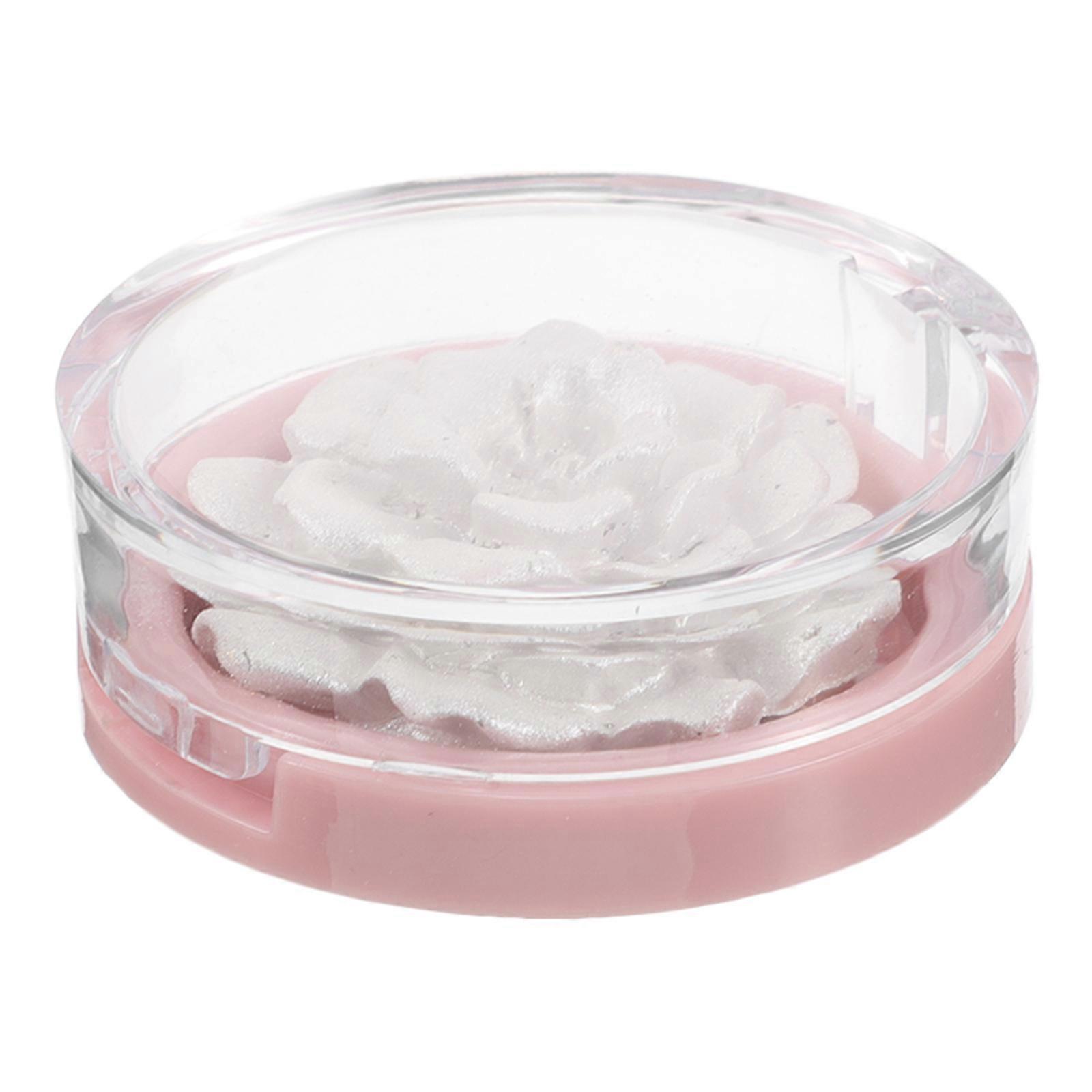 Highlighter Sculpted Rose Powder for Makeup Use Silver Compact