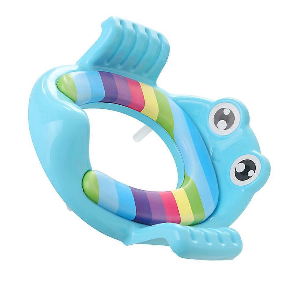 Toilet Training Seat with Cartoon Design and Large Handles for Safe Use on Regular Toilet Seats