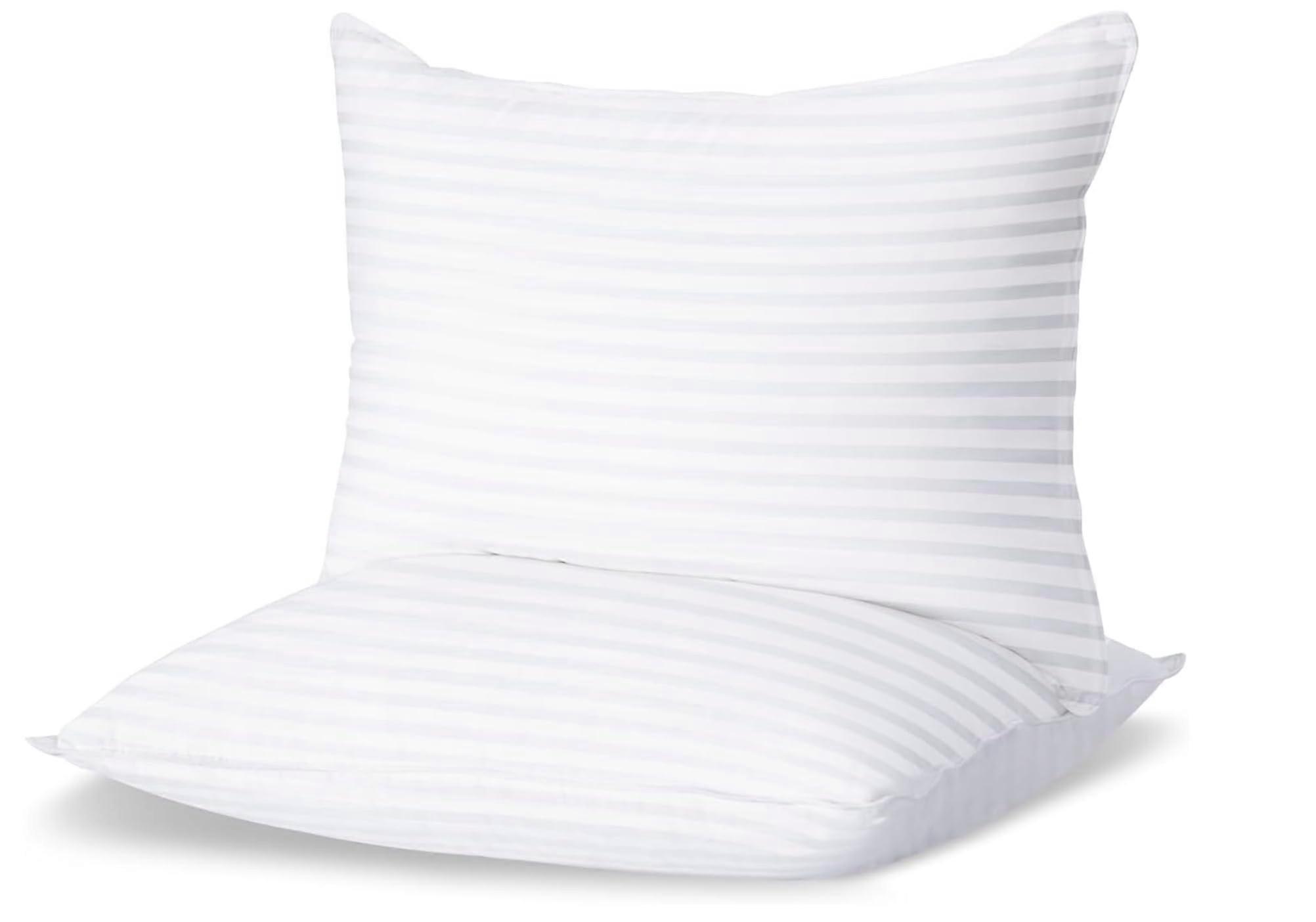 Down Alternative Cooling Bed Pillows Set of 2 Standard Size Hypoallergenic Breathable Support