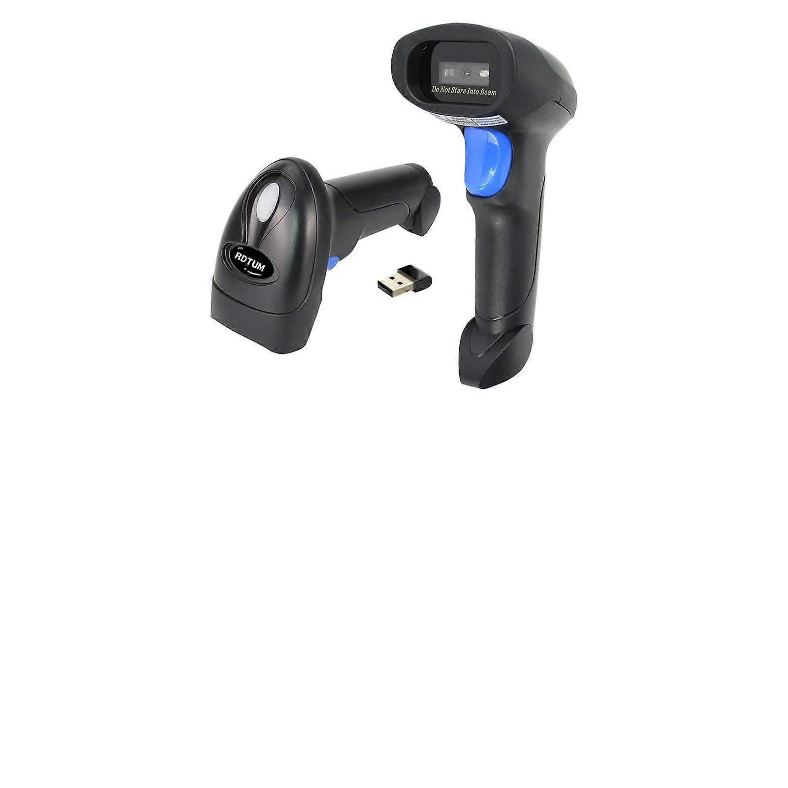 Wireless Barcode Scanner 1D 2D Bluetooth USB Handheld Reader Fast Accurate Scanning for Windows Android