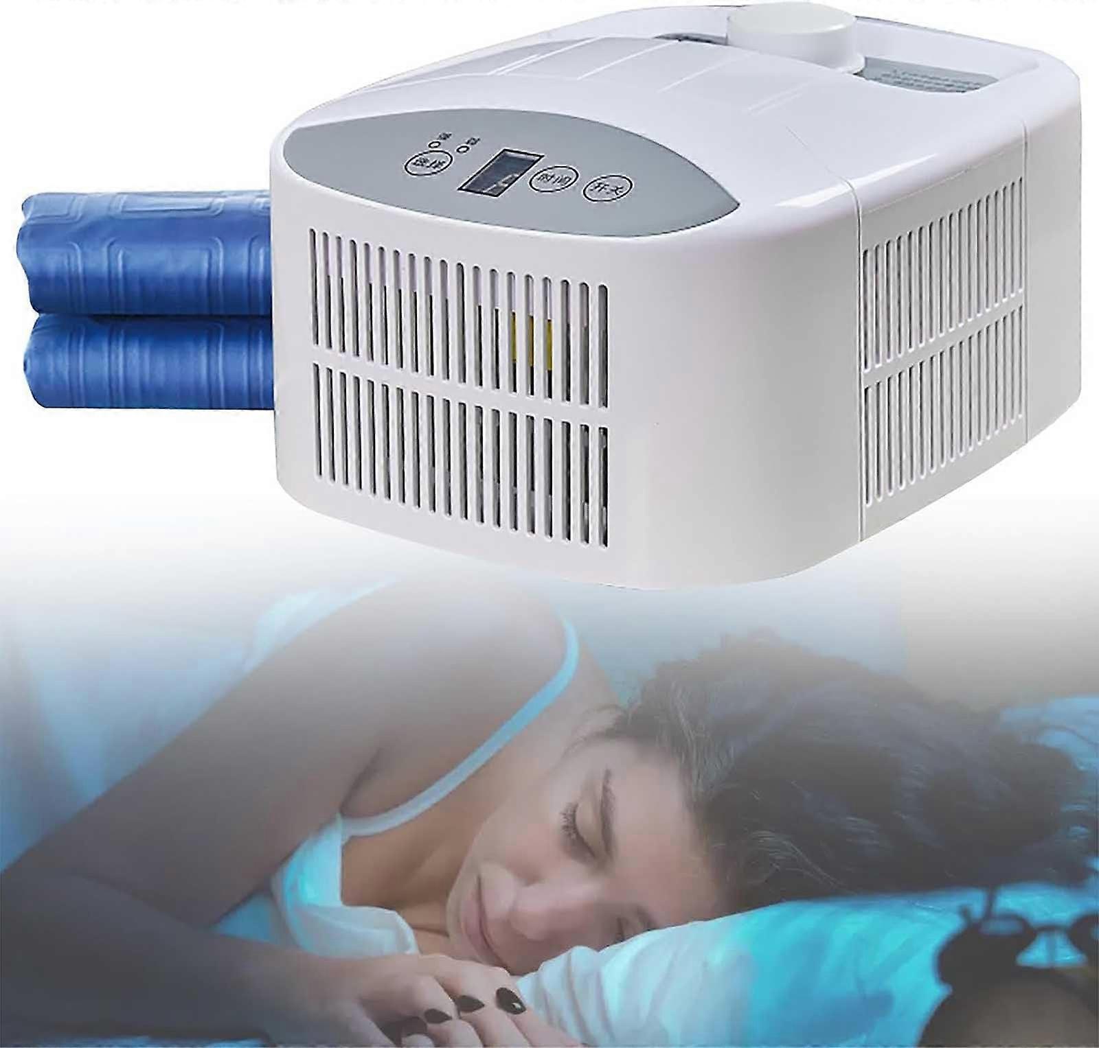 Cooling Mattress Pad with Smart OneButton Start, Low Noise Water Cooled Topper for Camping 160x140cm