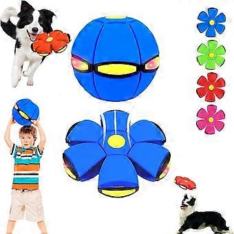 Fantastic Magic Ball, Children's Bouncing Balls, Pop up Ball, Portable Toy Bouncy Balls, Outdoor Interactive Pop-Up Transform Toys, with 6 Light