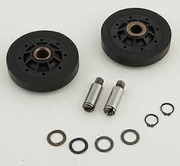 Dryer Drum Roller Kit RB170002 Replacement for Queen with Noise Reduction and Drum Stability