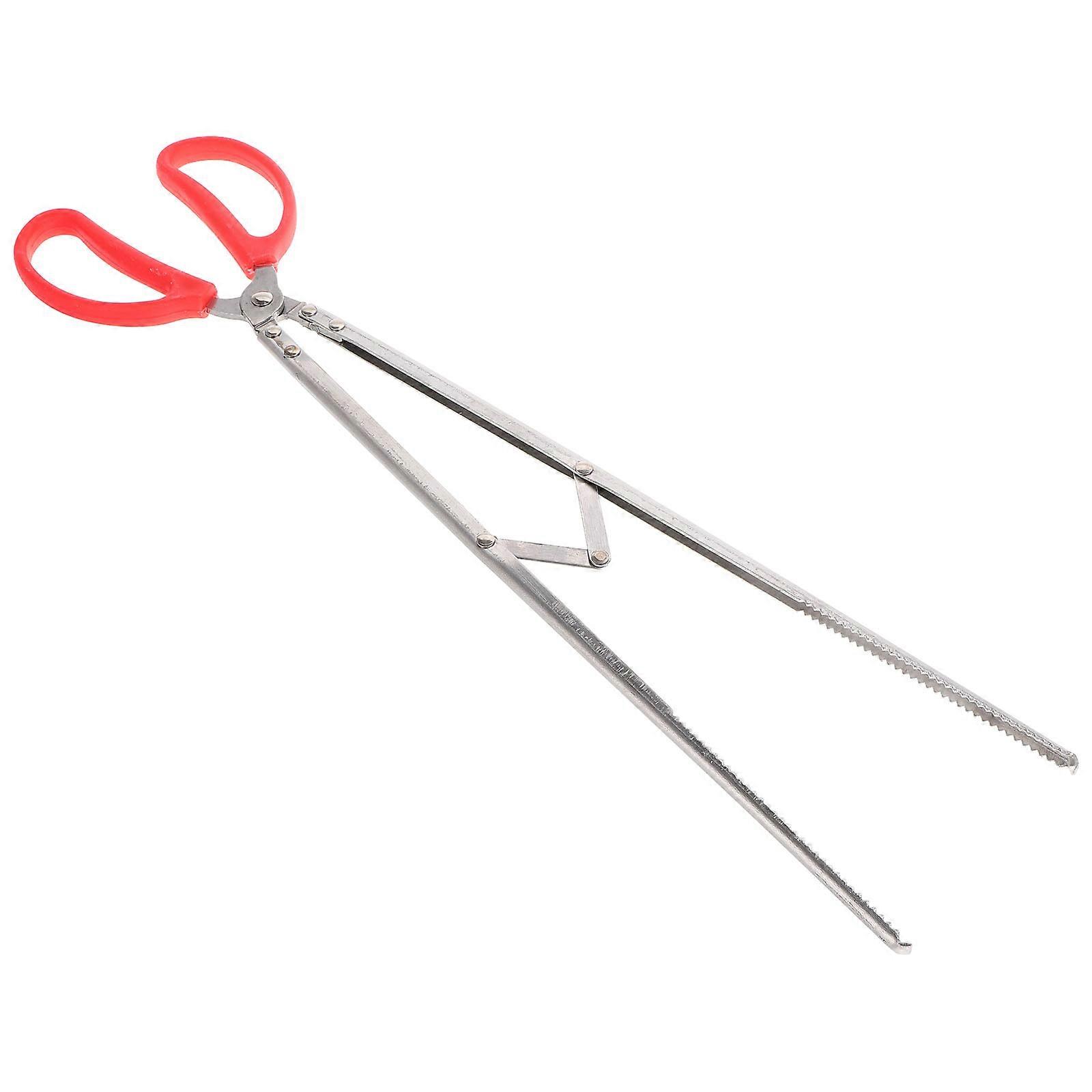 Fire Pit Tong Tools Charcoal Clamp for Bbq Use Multi Color