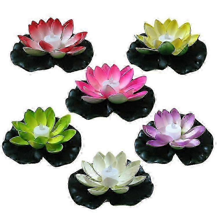 Floating Light Led Lotus Lotus Light Blessing Wishing Light Eva Material Amphibious
