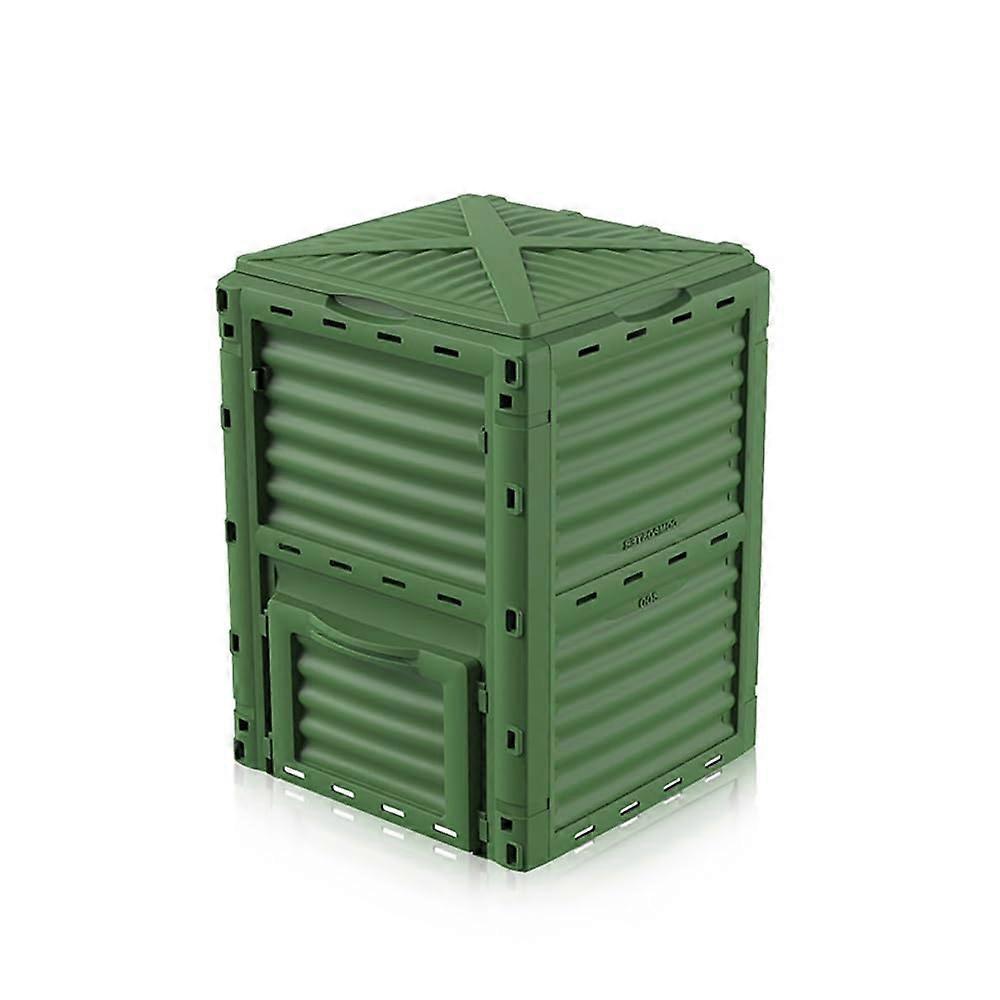 Large Capacity 450L Compost Bin Garden Composter with Snap Lock Lid, Tool  Assembly, Eco Friendly