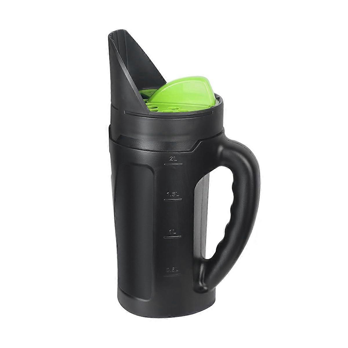 Handheld Seed and Manual Fertilizer Spreader 2.5L with Adjustable 3Opening System and Large Grip Handle