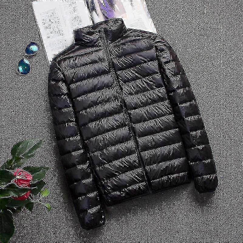25-26 Men Down Jacket, Autumn Down Coat, Light Down Jackets, Warm Outerwear