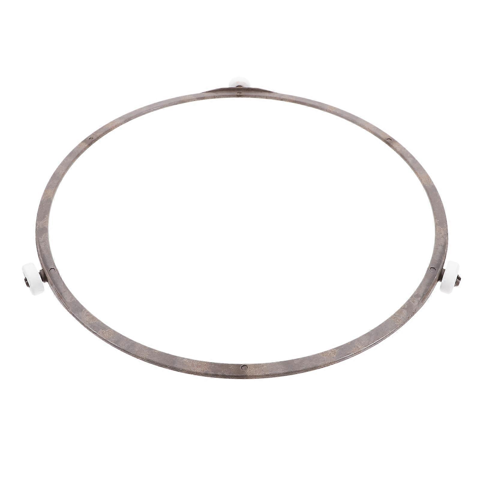 Microwave Turntable Roller Ring Home Use Light Brown 22.00X22.00X1.40CM Balanced Heating 1Pack