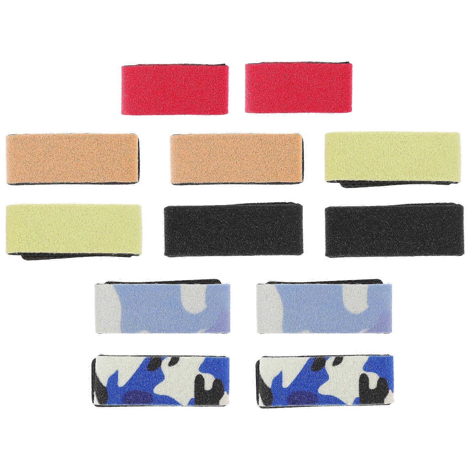 Fishing Tackle Ties 60Pcs For Sporting Activities Fishing Rod Rectangular Multi Elastic Durable Load Sharing